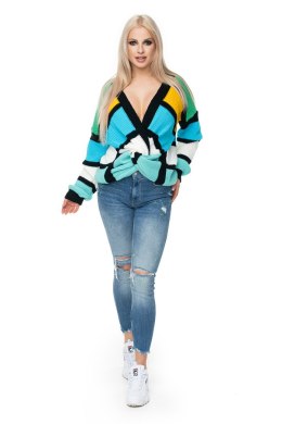 Sweter Damski Model 40027 Green - PeeKaBoo PeeKaBoo
