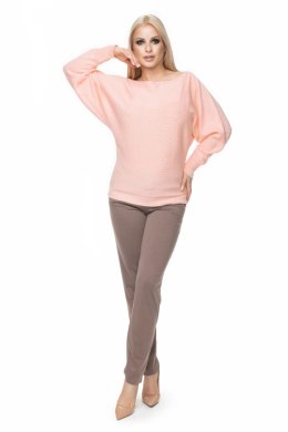 Sweter Damski Model 70003 Łosoś - PeeKaBoo PeeKaBoo