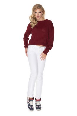 Sweter Damski Model 70022 Bordo - PeeKaBoo PeeKaBoo
