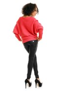 Sweter model 70003 Coral - PeeKaBoo PeeKaBoo Sweter model 70003 Coral - PeeKaBoo PeeKaBoo
