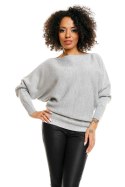 Sweter model 70003 Light Gray - PeeKaBoo PeeKaBoo Sweter model 70003 Light Gray - PeeKaBoo PeeKaBoo