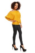 Sweter model 70003 Mustard - PeeKaBoo PeeKaBoo Sweter model 70003 Mustard - PeeKaBoo PeeKaBoo
