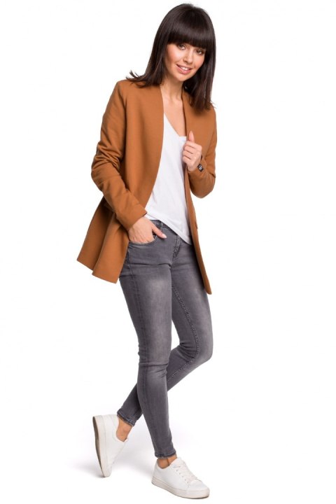 Żakiet Model B102 Carmel - BeWear BeWear Żakiet Model B102 Carmel - BeWear BeWear