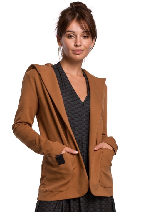Żakiet Model B180 Carmel - BeWear BeWear Żakiet Model B180 Carmel - BeWear BeWear