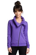 Bluza Damska Model B071 Violet - BeWear BeWear Bluza Damska Model B071 Violet - BeWear BeWear