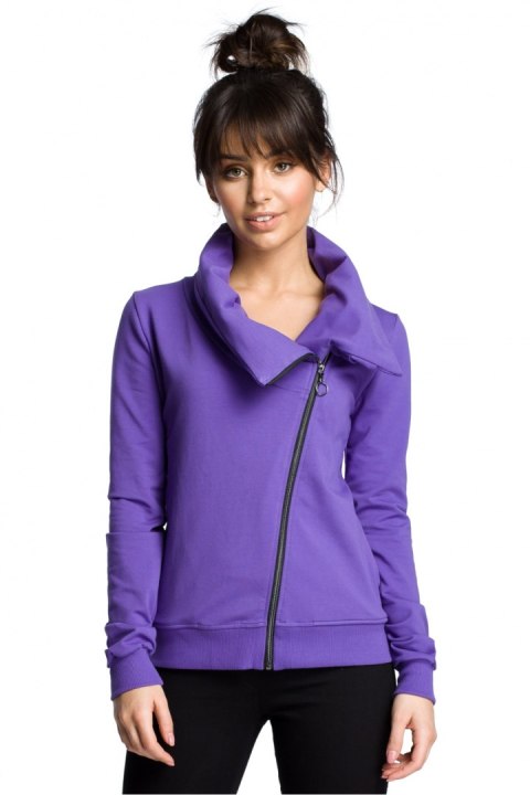 Bluza Damska Model B071 Violet - BeWear BeWear Bluza Damska Model B071 Violet - BeWear BeWear