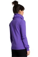Bluza Damska Model B071 Violet - BeWear BeWear Bluza Damska Model B071 Violet - BeWear BeWear