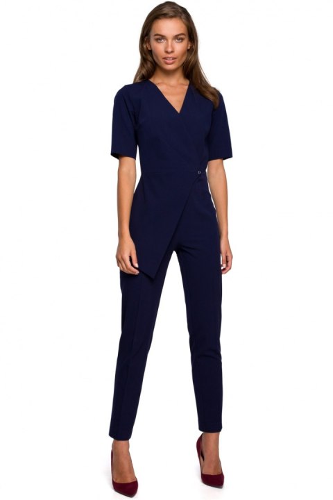 Kombinezon Damski Model S241 Navy - Stylove Stylove Kombinezon Damski Model S241 Navy - Stylove Stylove