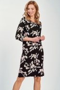 Koszulka nocna Koszula Nocna Model Charlotte 3233 Black - Taro Taro Koszulka nocna Koszula Nocna Model Charlotte 3233 Black - Taro Taro