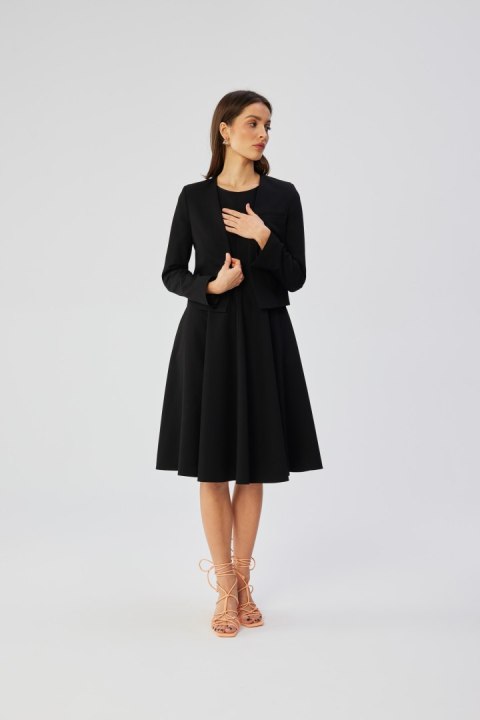 Marynarka Model S368 Black - Stylove Stylove Marynarka Model S368 Black - Stylove Stylove