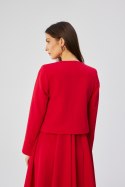 Marynarka Model S368 Red - Stylove Stylove Marynarka Model S368 Red - Stylove Stylove