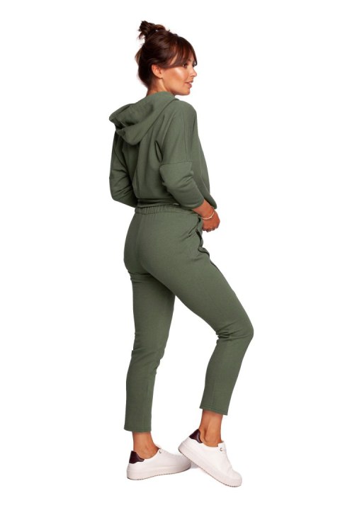 Spodnie Dresowe Model B240 Khaki - BeWear BeWear Spodnie Dresowe Model B240 Khaki - BeWear BeWear