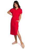 Sukienka Model B222 Red - BeWear BeWear Sukienka Model B222 Red - BeWear BeWear