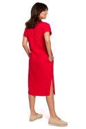 Sukienka Model B222 Red - BeWear BeWear Sukienka Model B222 Red - BeWear BeWear