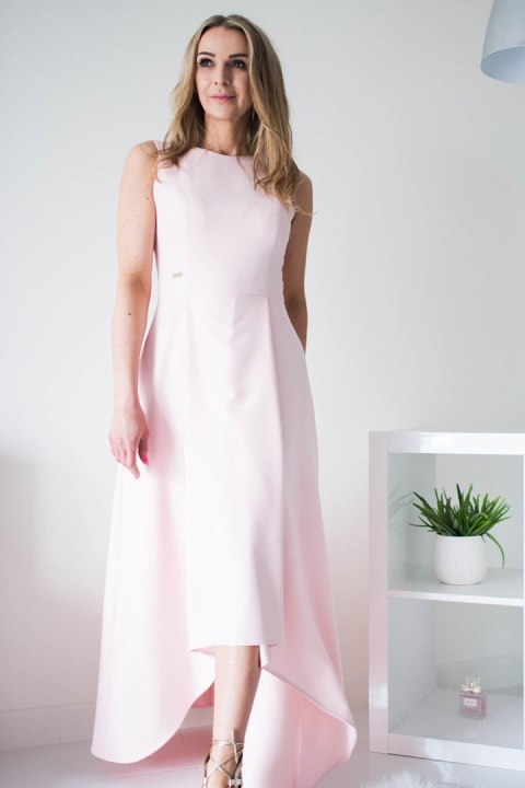Sukienka Model Jennifer Powder Pink - Jersa Jersa Sukienka Model Jennifer Powder Pink - Jersa Jersa