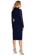 Sukienka Model S136 Navy - Stylove Stylove Sukienka Model S136 Navy - Stylove Stylove