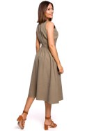Sukienka Model S224 Khaki - Stylove Stylove Sukienka Model S224 Khaki - Stylove Stylove