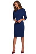 Sukienka Model S242 Navy - Stylove Stylove Sukienka Model S242 Navy - Stylove Stylove