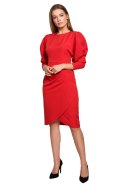 Sukienka Model S284 Red - Stylove Stylove Sukienka Model S284 Red - Stylove Stylove