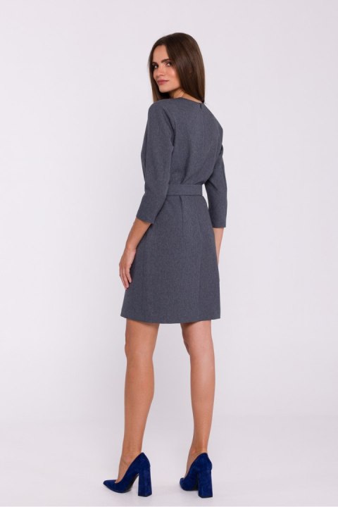 Sukienka Model S369 Grey - Stylove Stylove Sukienka Model S369 Grey - Stylove Stylove
