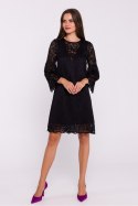 Sukienka Model S380 Black - Stylove Stylove Sukienka Model S380 Black - Stylove Stylove