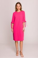 Sukienka Model S393 Pink - Stylove Stylove Sukienka Model S393 Pink - Stylove Stylove