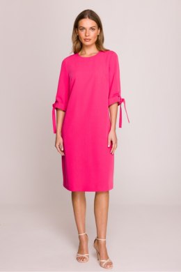 Sukienka Model S393 Pink - Stylove Stylove
