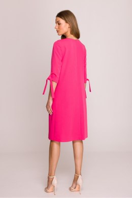 Sukienka Model S393 Pink - Stylove Stylove