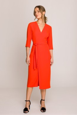 Sukienka Model S396 Coral - Stylove Stylove