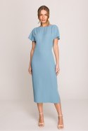 Sukienka Model S398 Cold Blue - Stylove Stylove Sukienka Model S398 Cold Blue - Stylove Stylove