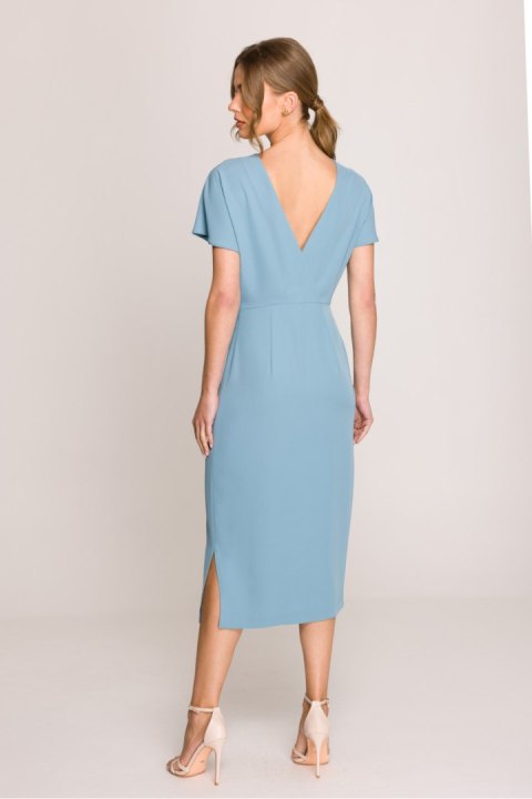 Sukienka Model S398 Cold Blue - Stylove Stylove Sukienka Model S398 Cold Blue - Stylove Stylove