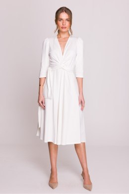 Sukienka Model S404 Ecru - Stylove Stylove