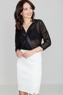 Bluzka Model K138 Black - Lenitif Lenitif Bluzka Model K138 Black - Lenitif Lenitif