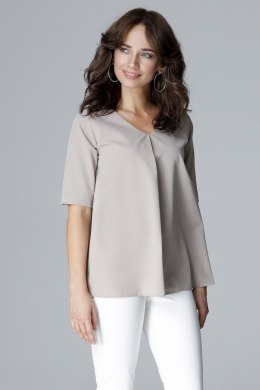 Bluzka Model L002 Beige - Lenitif Lenitif
