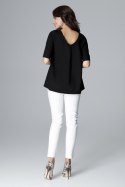 Bluzka Model L002 Black - Lenitif Lenitif Bluzka Model L002 Black - Lenitif Lenitif
