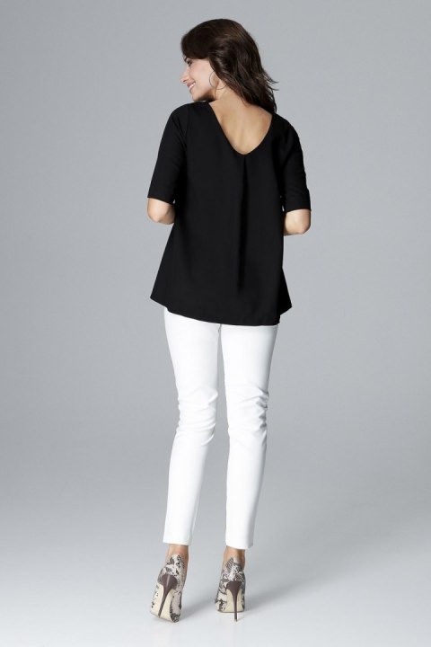 Bluzka Model L002 Black - Lenitif Lenitif Bluzka Model L002 Black - Lenitif Lenitif