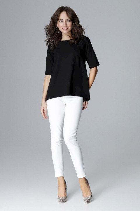 Bluzka Model L002 Black - Lenitif Lenitif Bluzka Model L002 Black - Lenitif Lenitif