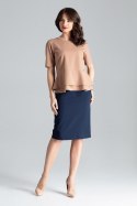 Bluzka Model L026 Brown - Lenitif Lenitif Bluzka Model L026 Brown - Lenitif Lenitif