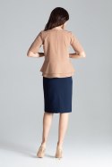 Bluzka Model L026 Brown - Lenitif Lenitif Bluzka Model L026 Brown - Lenitif Lenitif