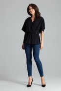 Bluzka Model L063 Black - Lenitif Lenitif Bluzka Model L063 Black - Lenitif Lenitif
