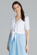 Bluzka Model L081 White - Lenitif Lenitif Bluzka Model L081 White - Lenitif Lenitif