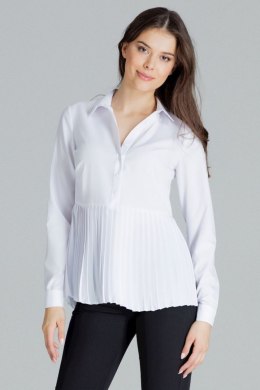 Bluzka Model L089 White - Lenitif Lenitif