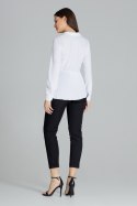Bluzka Model L089 White - Lenitif Lenitif Bluzka Model L089 White - Lenitif Lenitif