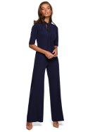 Kombinezon Damski Model S243 Navy - Stylove Stylove Kombinezon Damski Model S243 Navy - Stylove Stylove