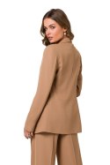 Marynarka Model S330 Beige - Stylove Stylove Marynarka Model S330 Beige - Stylove Stylove