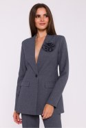Marynarka Model S370 Grey - Stylove Stylove Marynarka Model S370 Grey - Stylove Stylove