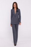 Marynarka Model S370 Grey - Stylove Stylove Marynarka Model S370 Grey - Stylove Stylove