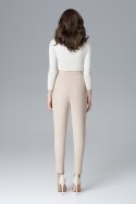 Spodnie Damskie Model L018 Beige - Lenitif Lenitif Spodnie Damskie Model L018 Beige - Lenitif Lenitif