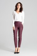 Spodnie Damskie Model L072 Bordo - Lenitif Lenitif Spodnie Damskie Model L072 Bordo - Lenitif Lenitif