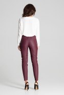 Spodnie Damskie Model L072 Bordo - Lenitif Lenitif Spodnie Damskie Model L072 Bordo - Lenitif Lenitif